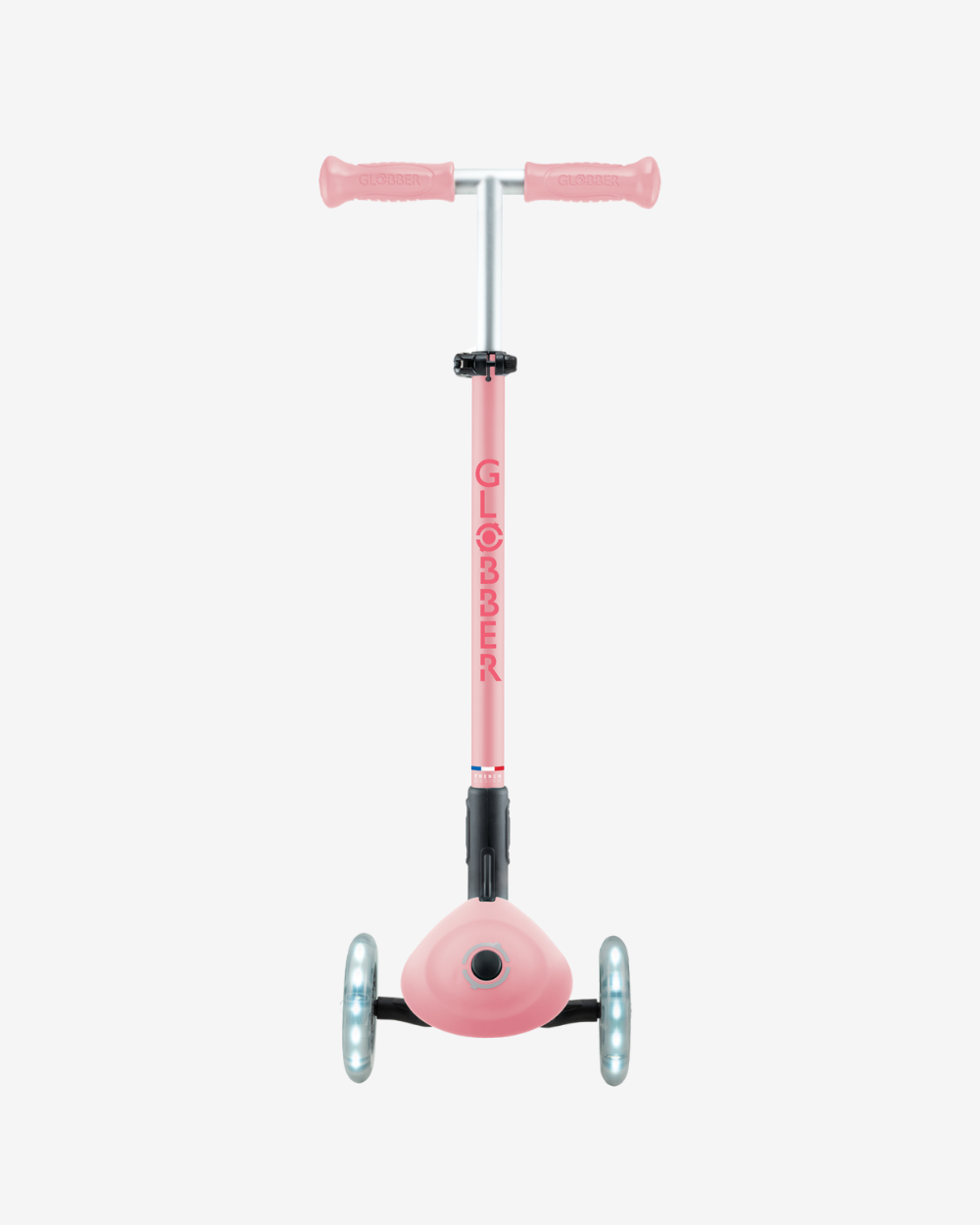 Globber Primo V2 3 Wheel Kids Scooter Foldable Plus | Pastel Pink / Coral