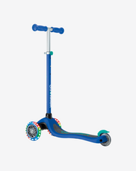 Globber Primo V2 3 Wheel Kids Scooter | Navy Blue / Emerald Green