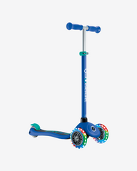 Globber Primo V2 3 Wheel Kids Scooter | Navy Blue / Emerald Green