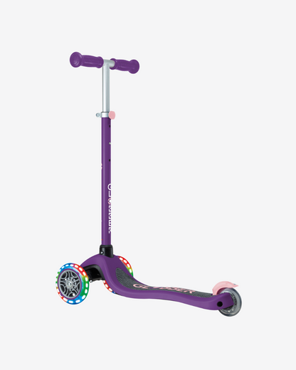 Globber Primo V2 3 Wheel Kids Scooter | Purple /  Pastel Pink