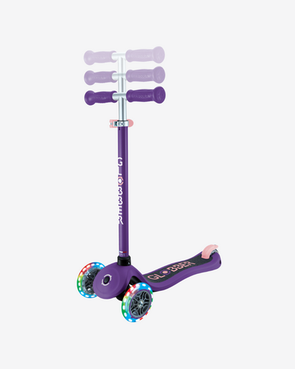 Globber Primo V2 3 Wheel Kids Scooter | Purple /  Pastel Pink