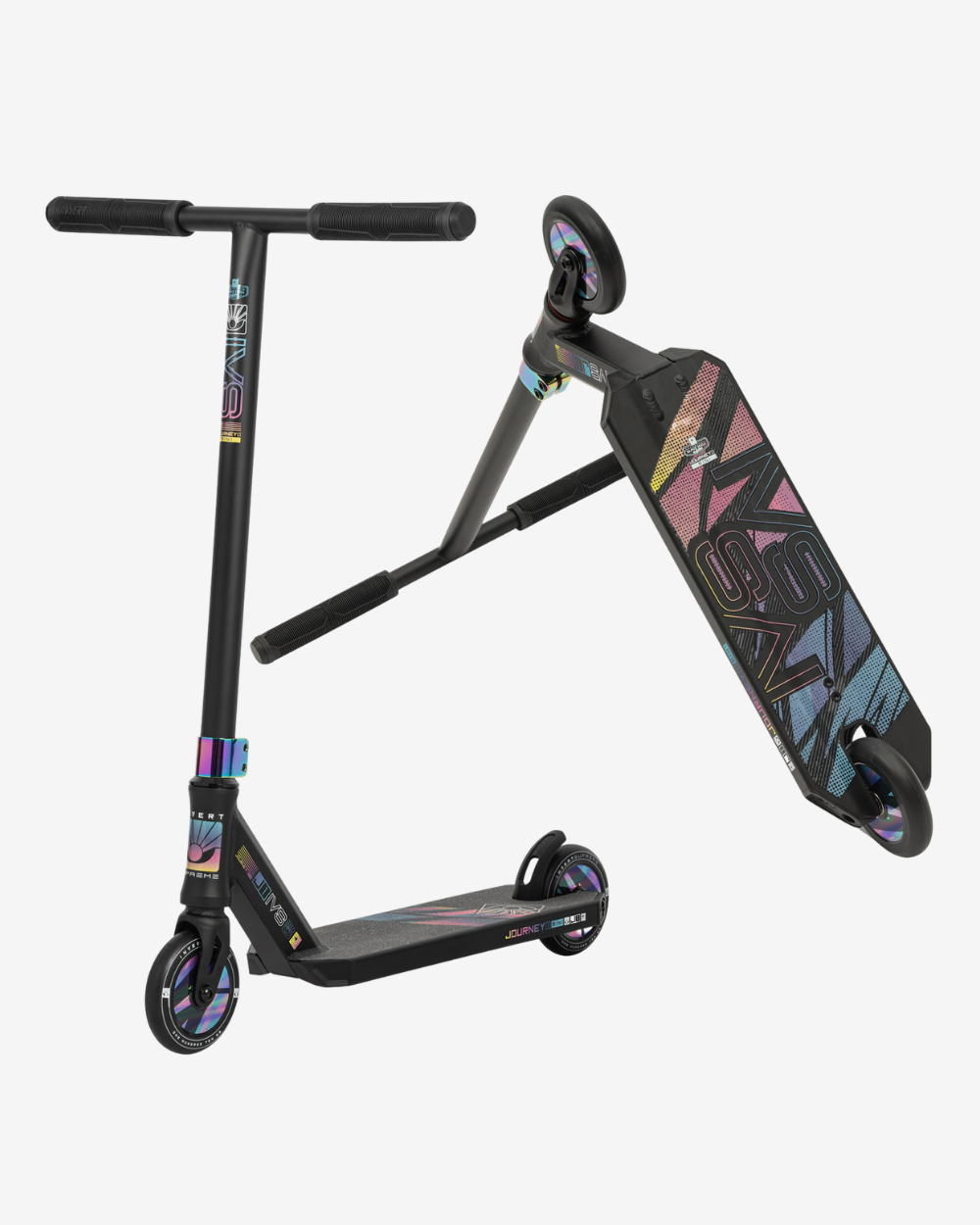 Invert Supreme | Jamie Hull Journey 1 Mini Complete Scooter | Black/Neo