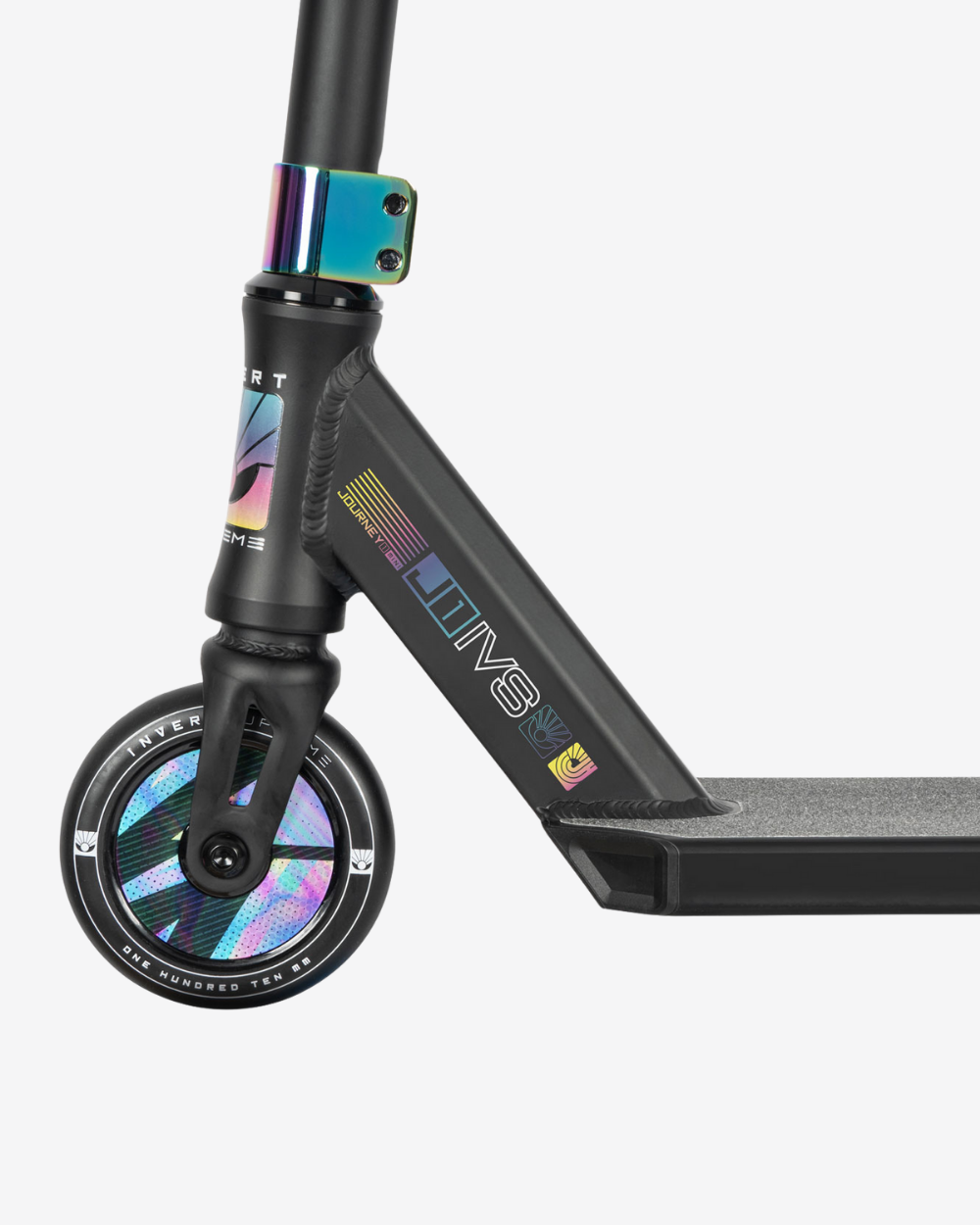 Invert Supreme | Jamie Hull Journey 1 Mini Complete Scooter | Black/Neo