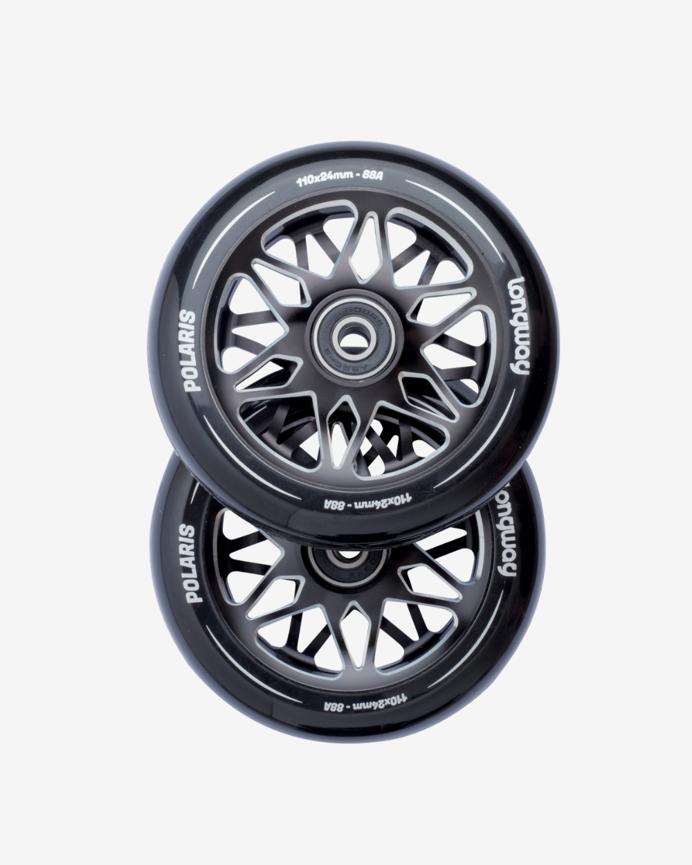 Longway Polaris Wheels 110mm | Black