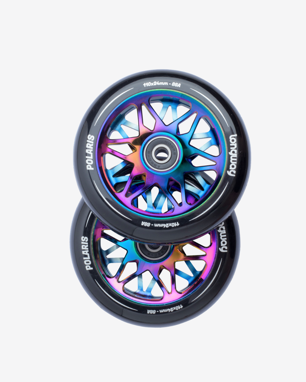 Longway Polaris Wheels 110mm | Neo Chrome