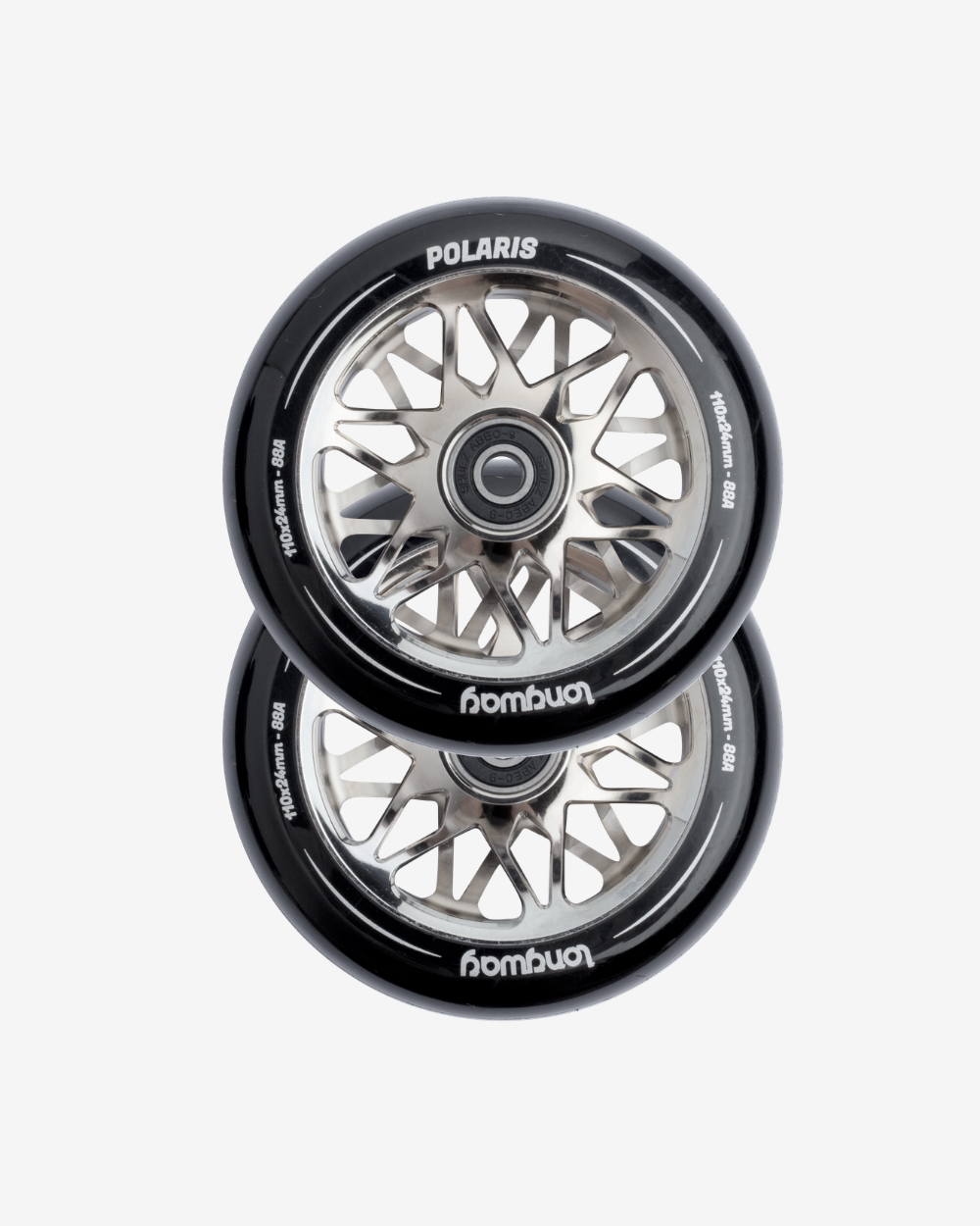 Longway Polaris Wheels 110mm | Chrome