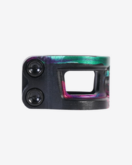 Oath Components | Cage V2 Alloy 2 Bolt Clamp | Green/Pink/Black