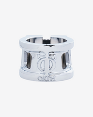 Oath Components | Cage V2 Alloy 2 Bolt Clamp | Neo Silver