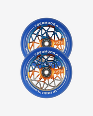 Oath Components | Bermuda 110mm Wheels | Orange/Blue/Titanium