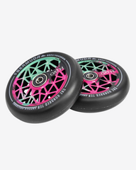 Oath Components | Bermuda 110mm Wheels | Green/Pink/Black