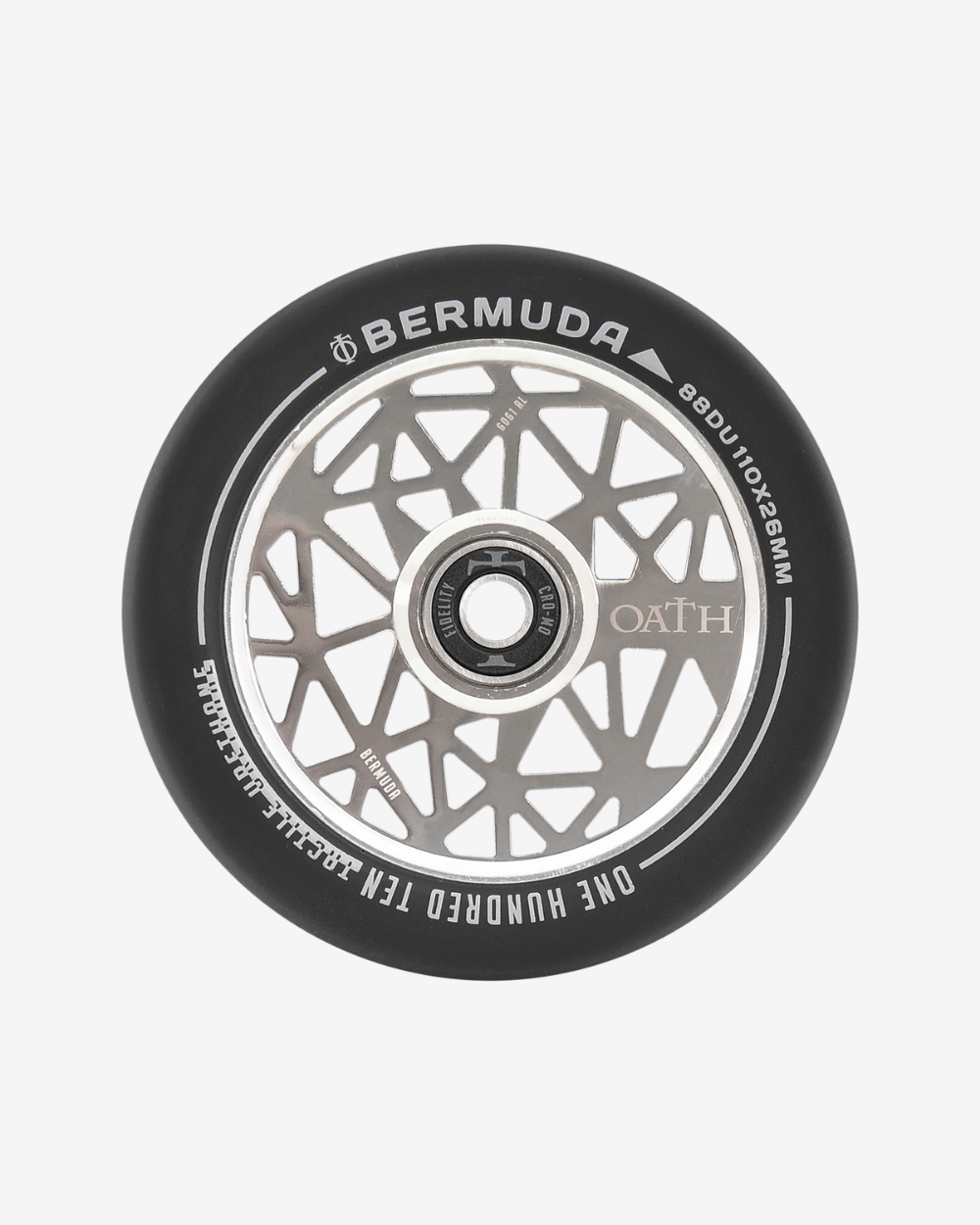 Oath Components | Bermuda 110mm Wheels | Neo Silver