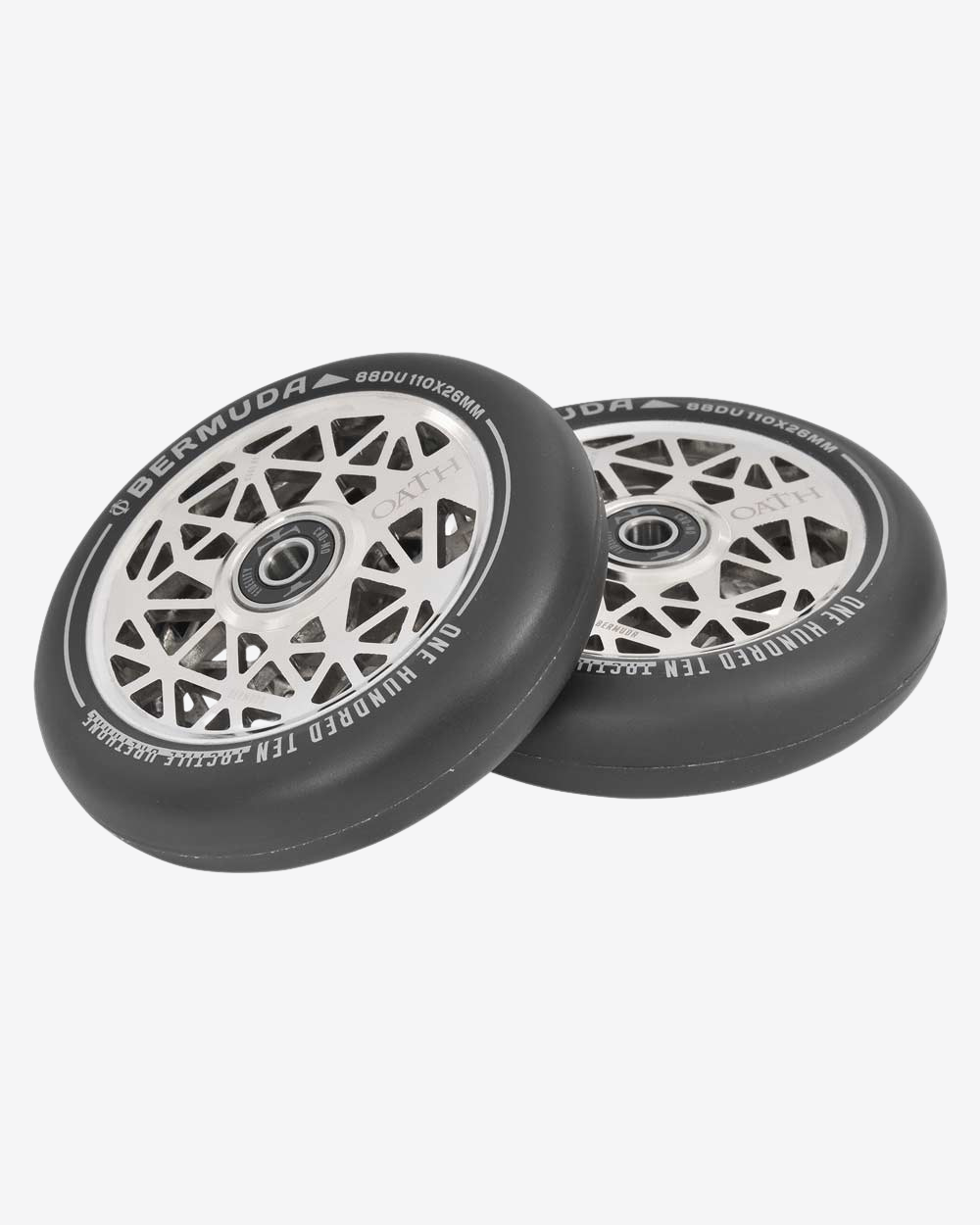 Oath Components | Bermuda 110mm Wheels | Neo Silver