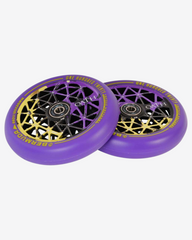 Oath Components | Bermuda 120mm Wheels | Black/Purple/Yellow