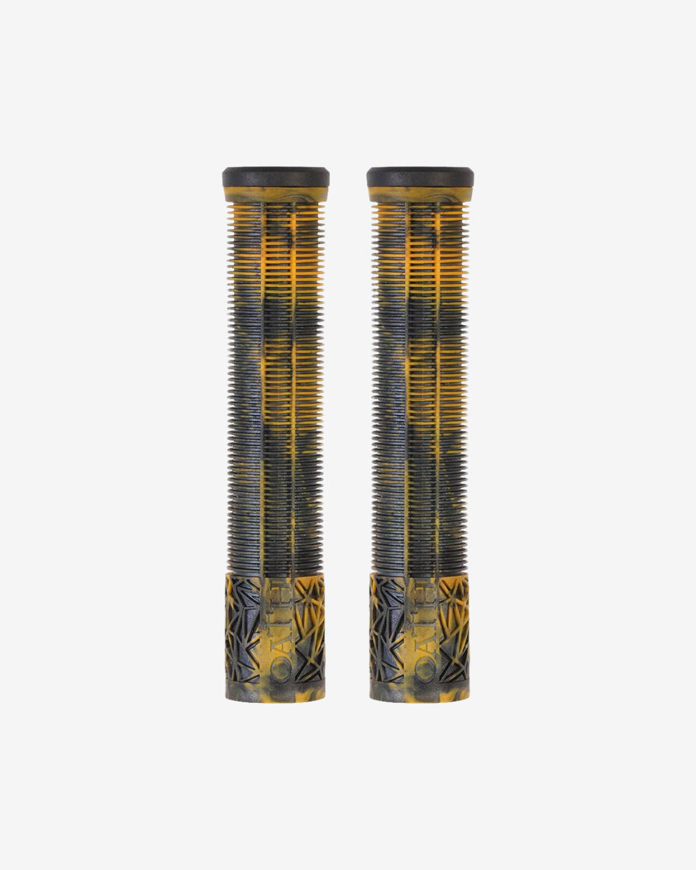 Oath Components | Bermuda Grips 165mm | Orange / Black Marble
