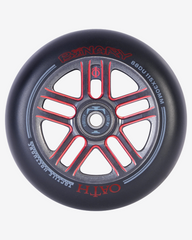 Oath Components | Binary 115mm x 30mm Wheels | Red/Titanium