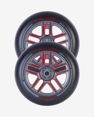 Oath Components | Binary 115mm x 30mm Wheels | Red/Titanium