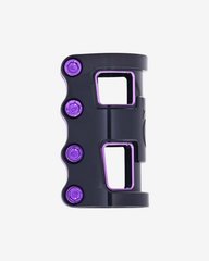 Oath Components | Carcass SCS 4 Bolt Clamp | Black/Purple