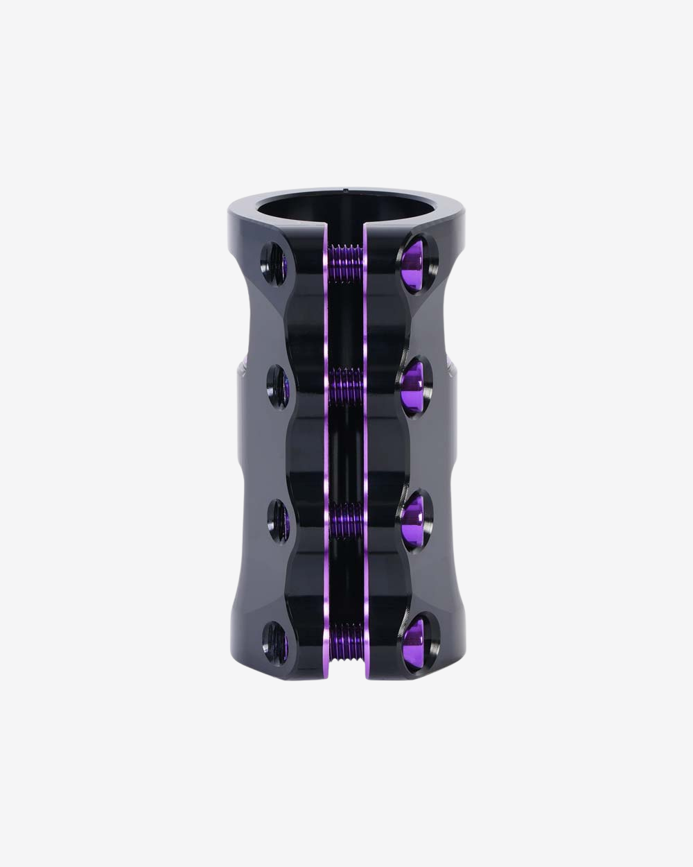 Oath Components | Carcass SCS 4 Bolt Clamp | Black/Purple