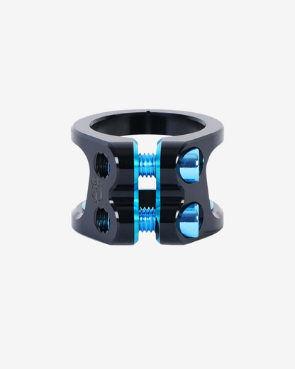 Oath Components | Carcass 2 Bolt Clamp | Black/Blue