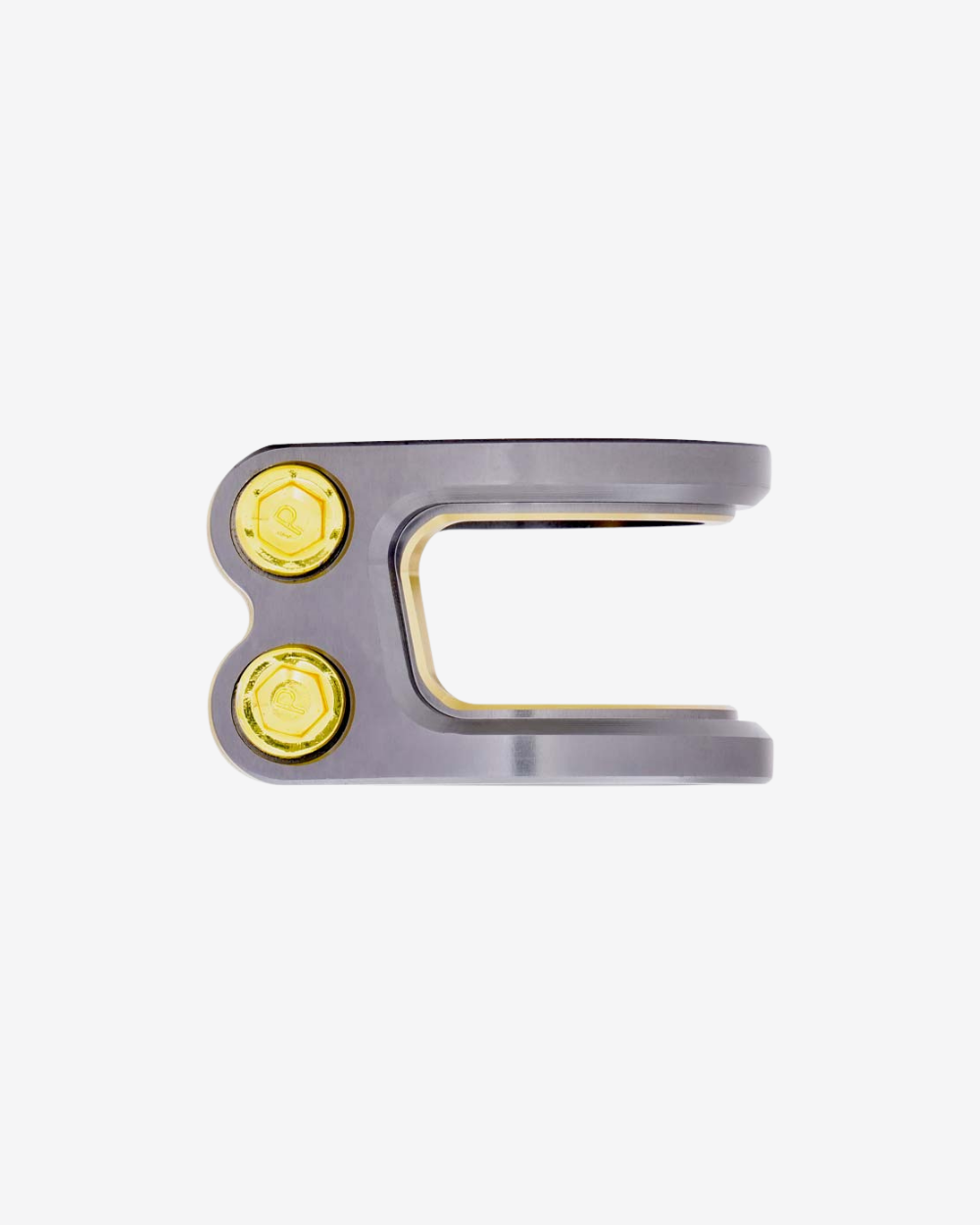 Oath Components | Carcass 2 Bolt Clamp | Gold/Titanium