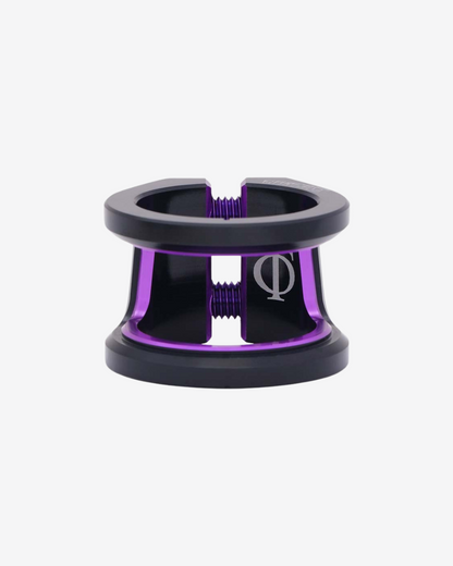 Oath Components | Carcass 2 Bolt Clamp | Black/Purple