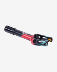 Oath Components | Shadow SCS/HIC Fork | Black/Teal/Red