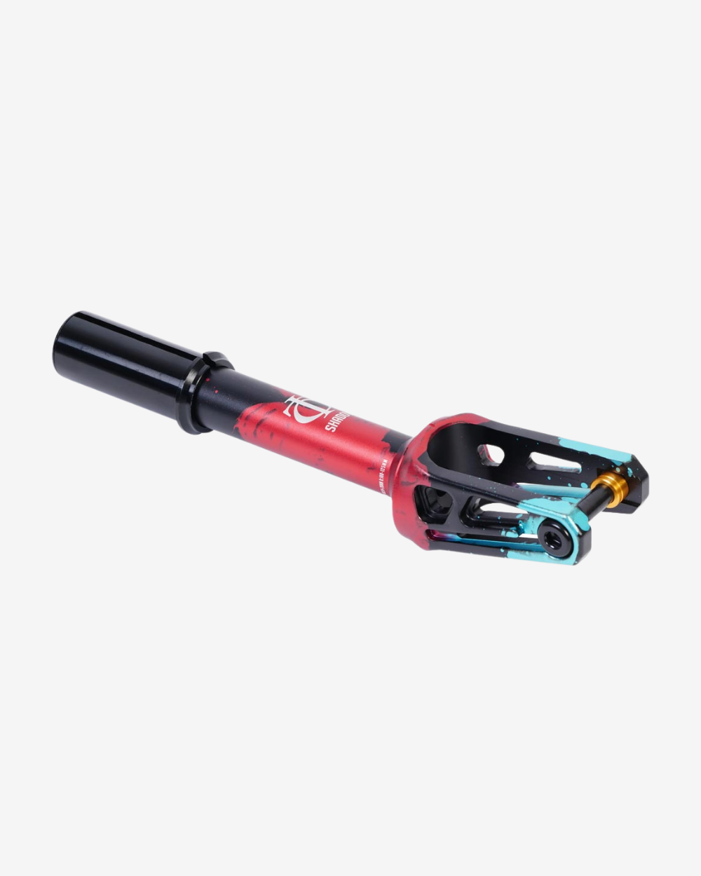 Oath Components | Shadow IHC Fork | Black/Teal/Red