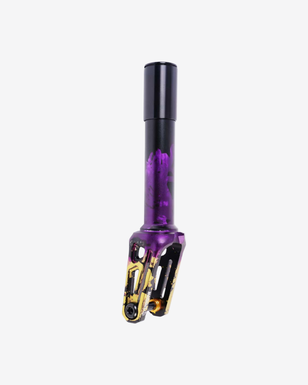 Oath Components | Shadow SCS/HIC Fork | Black/Purple/Yellow