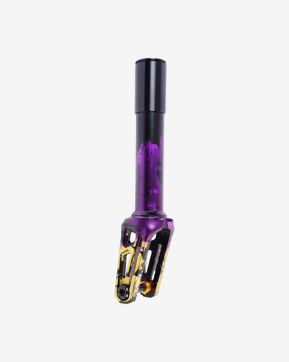 Oath Components | Shadow SCS/HIC Fork | Black/Purple/Yellow