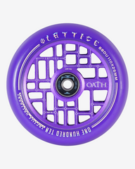 Oath Components | Lattice | 110mm x 24mm Wheels | Purple/Purple