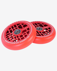 Oath Components | Lattice | 110mm x 24mm Wheels | Red/Red