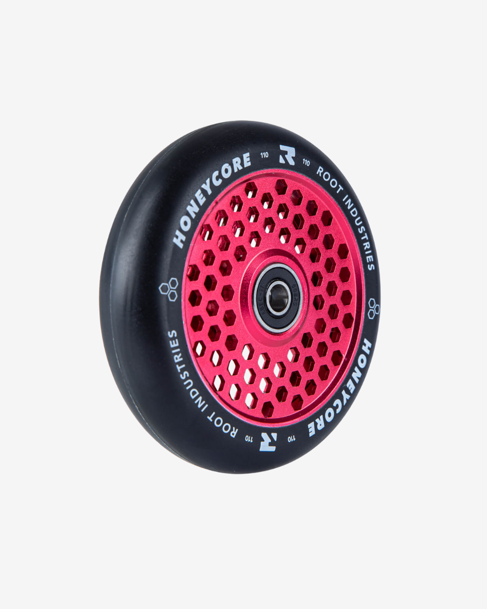Root Industries Honeycore Wheels 110mm | Black / Red
