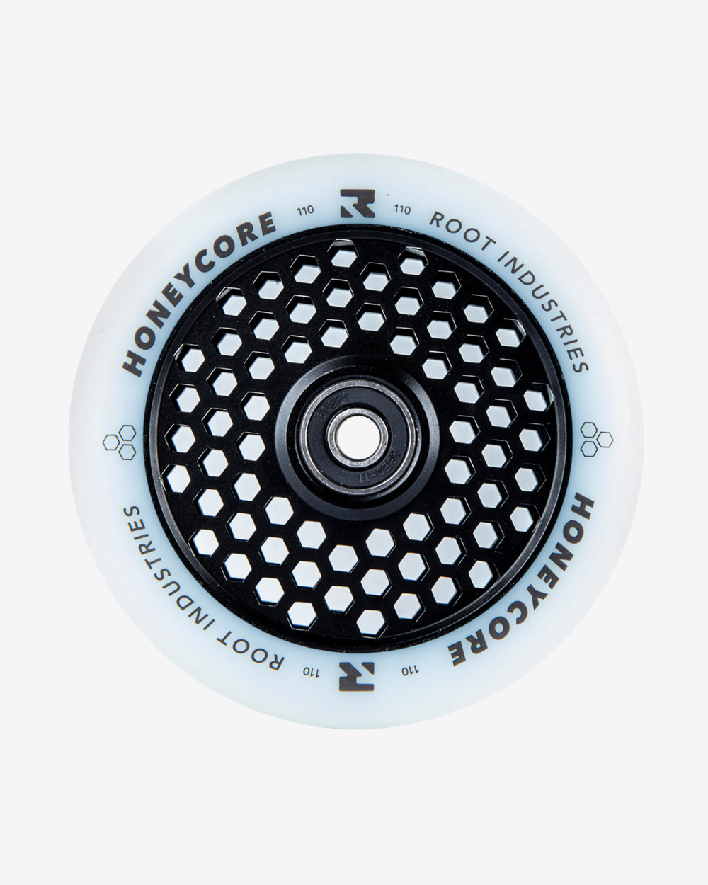 Root Industries Honeycore Wheels 110mm | White / Black