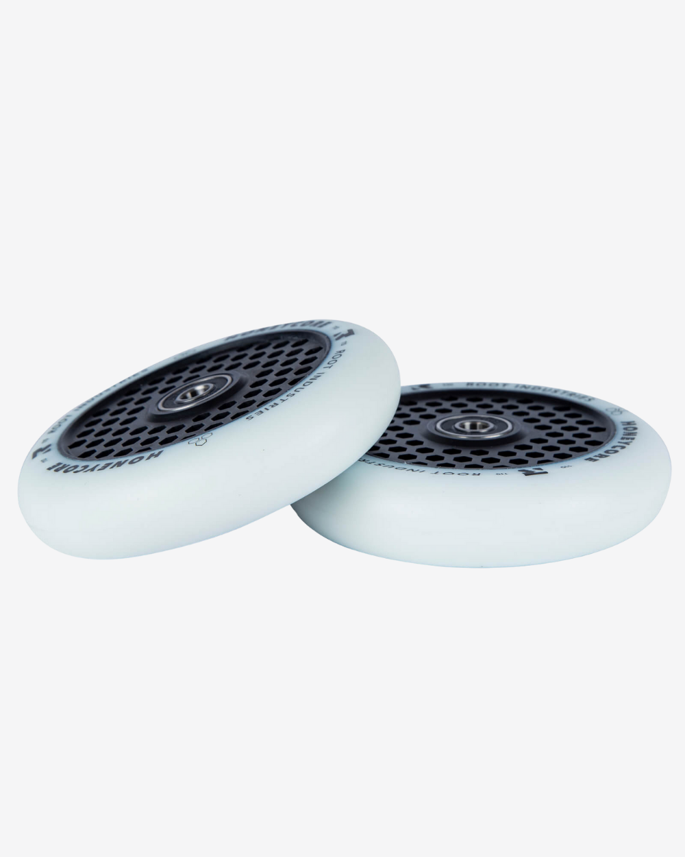 Root Industries Honeycore Wheels 110mm | White / Black