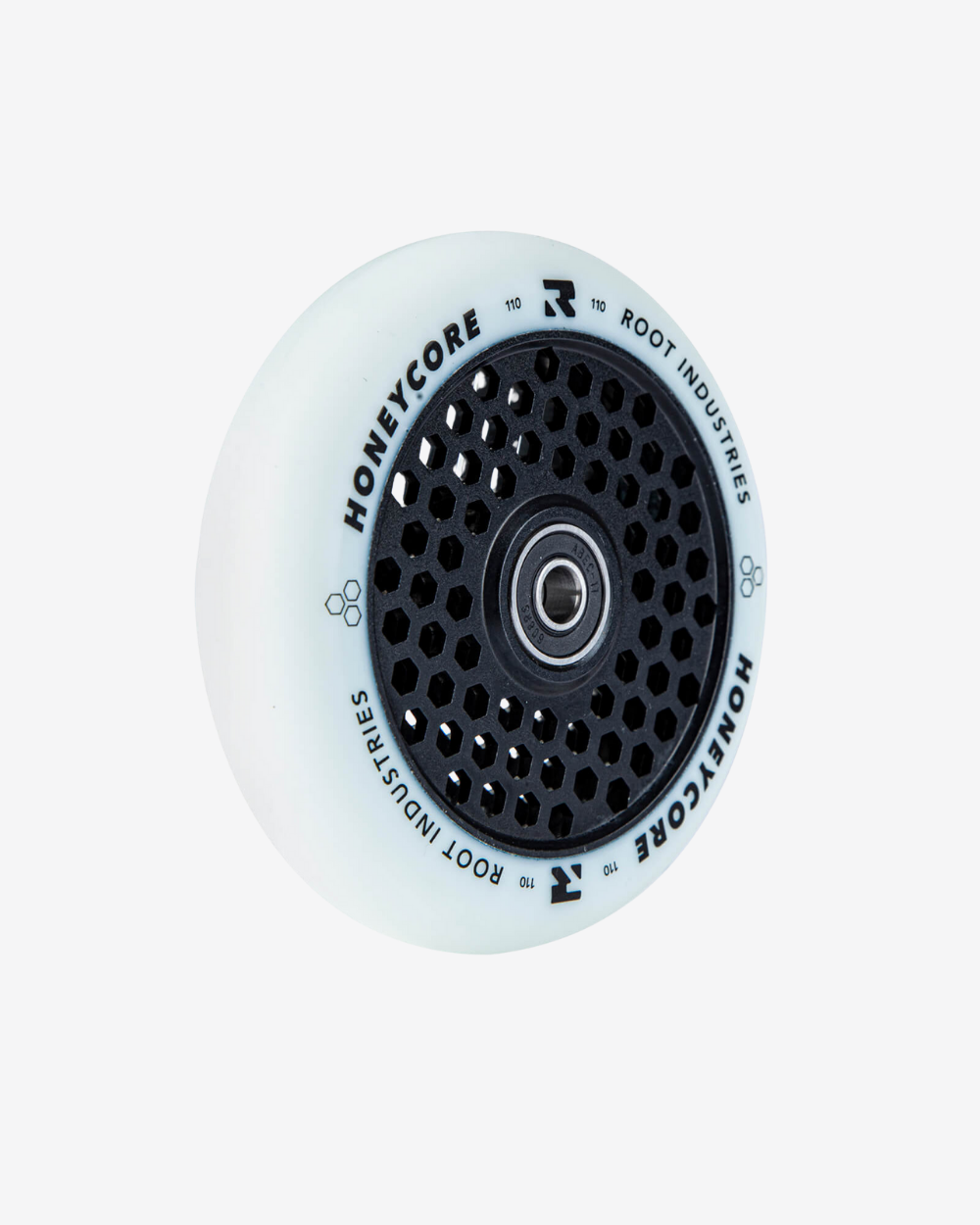 Root Industries Honeycore Wheels 110mm | White / Black