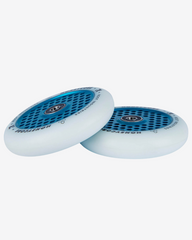 Root Industries Honeycore Wheels 110mm | White/Sky Blue