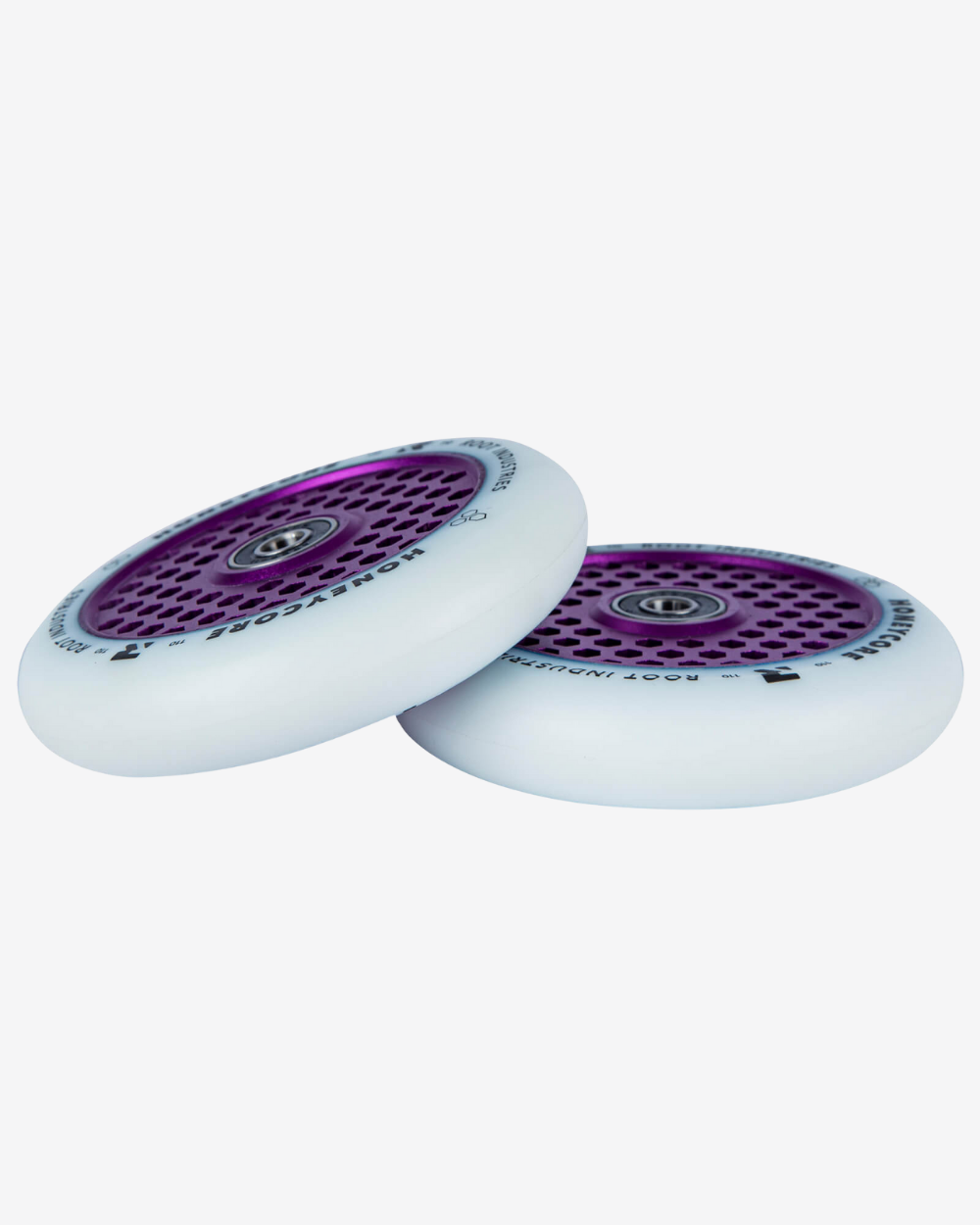 Root Industries Honeycore Wheels 110mm | White / Purple