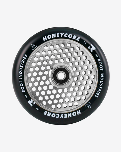 Root Industries Honeycore Wheels 110mm | Black / Mirror