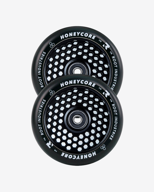 Root Industries Honeycore Wheels 110mm | Black / Black