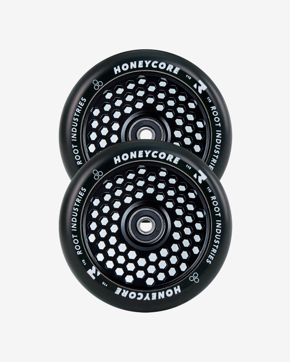Root Industries Honeycore Wheels 110mm | Black / Black