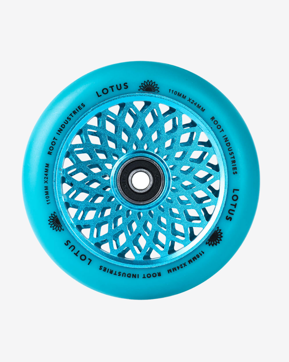 Root Industries Lotus Wheels 110mm | Blue / Blue