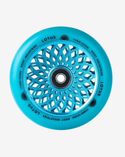 Root Industries Lotus Wheels 110mm | Blue / Blue