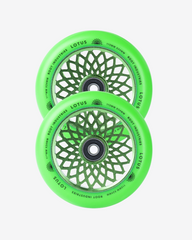 Root Industries Lotus Wheels 110mm | Green / Green