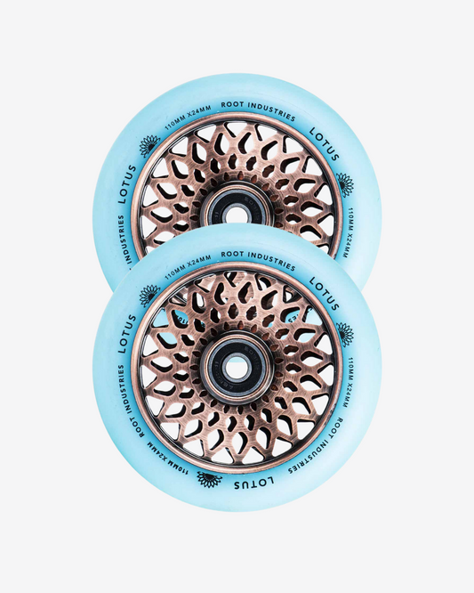 Root Industries Lotus Wheels 110mm | Glow / Copper