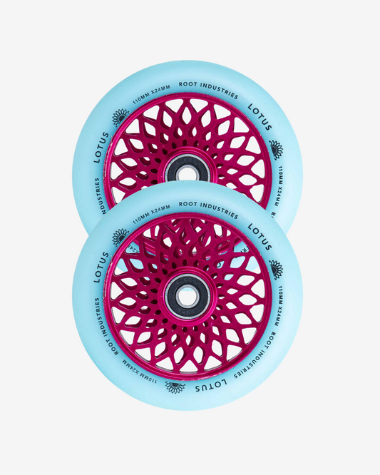 Root Industries Lotus Wheels 110mm | Glow / Pink