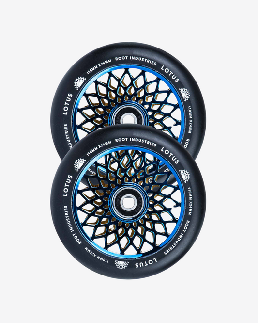 Root Industries Lotus Wheels 110mm | Blue-Ray