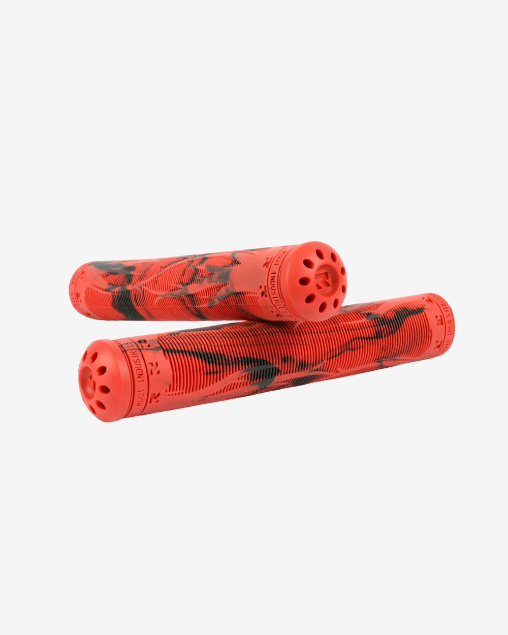 Root Industries R2 Scooter Grips | Mixed Red / Black