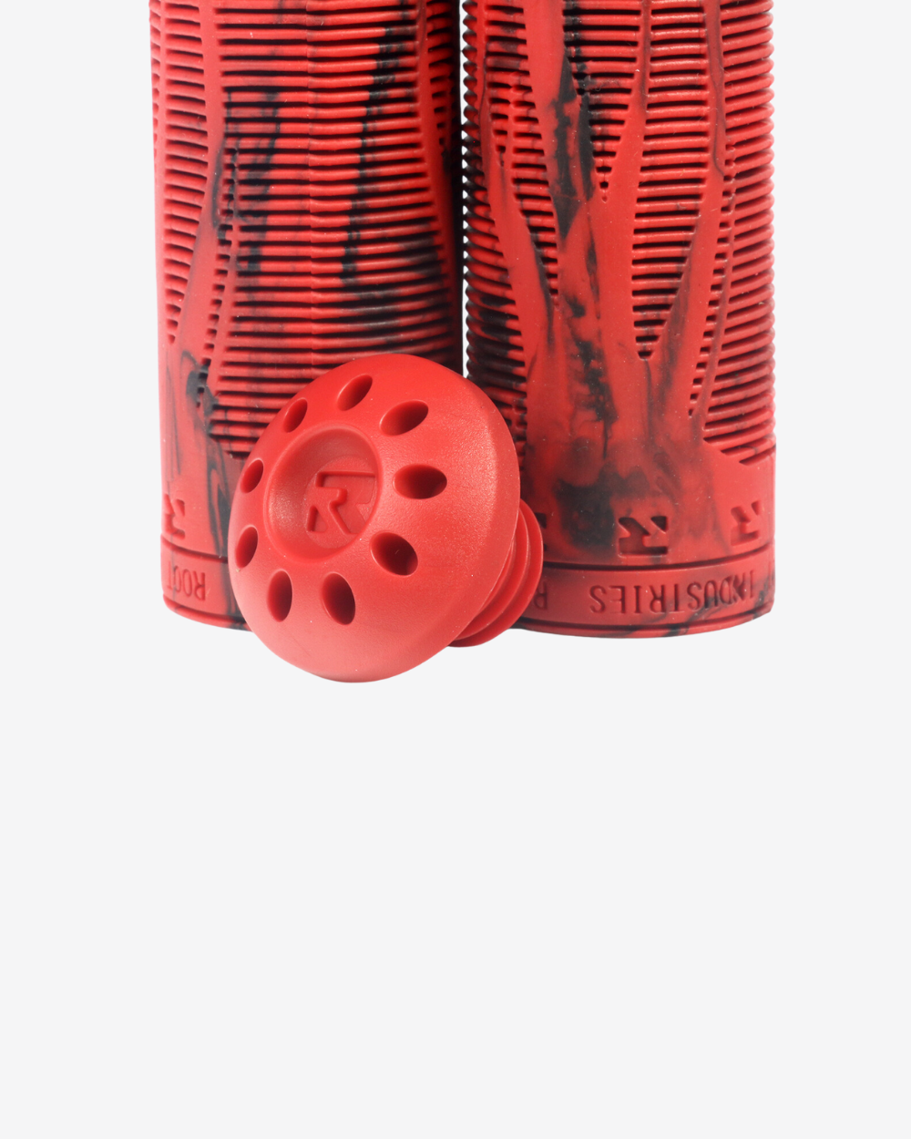 Root Industries R2 Scooter Grips | Mixed Red / Black