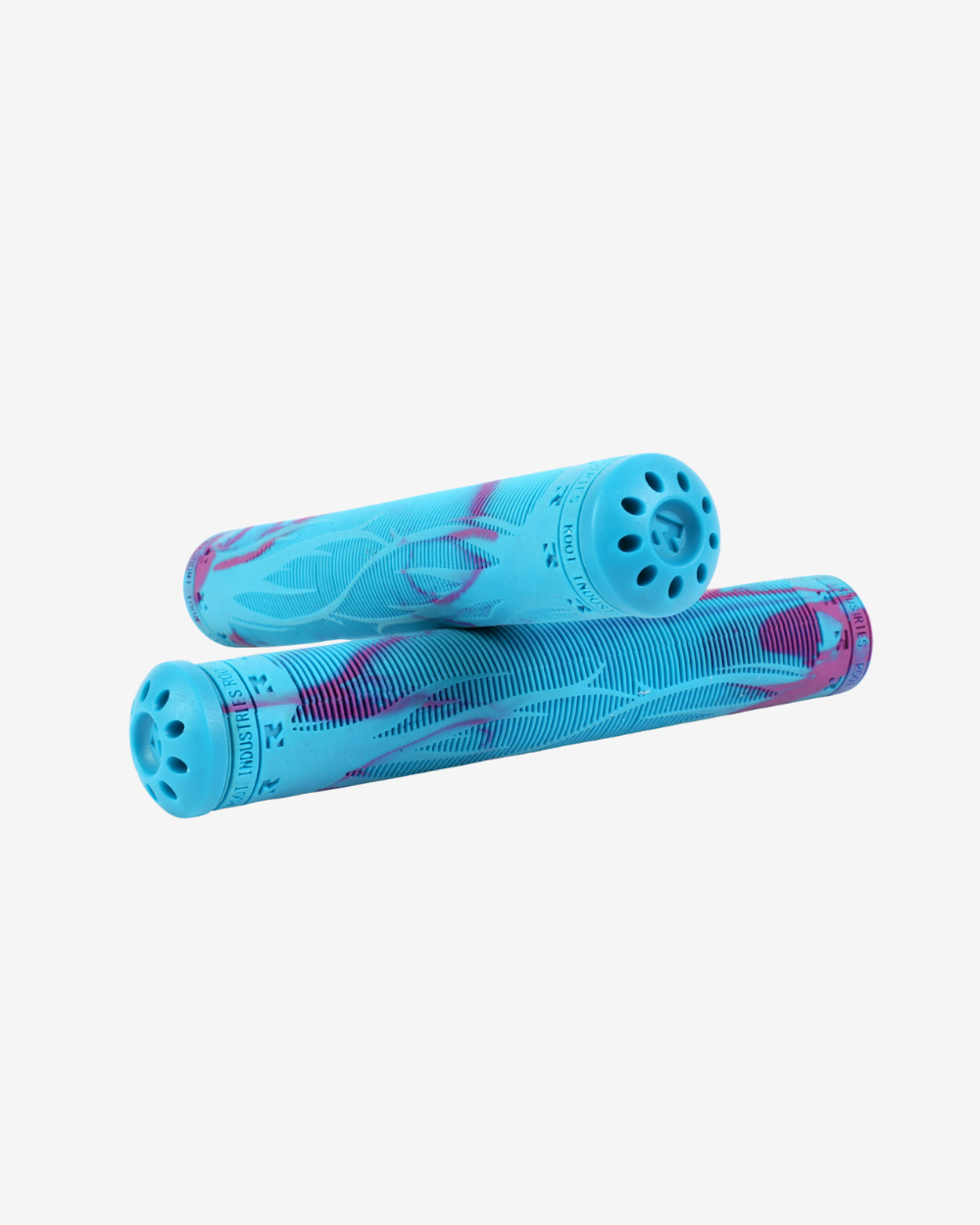 Root Industries R2 Scooter Grips | Mixed Aqua / Purple