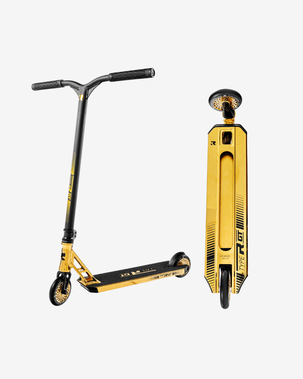 Type R Ranbow Scooter Root Industries Type R GT Complete Scooter | Gold – Scooter Barn